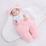 Winter Newborn Baby Wrap Swaddles Thicken Warm Baby Blankets Bedding For Newborn Swaddle Blankets Baby Boy Girl Sleep Bags