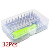 Tool Repair 32 In 1 Screwdriver Set Precision Mini Magnetic Screwdriver Bits Kit Phone Mobile IPad Camera Maintenance