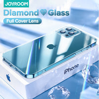 luxury Clear Case For iPhone 13 12 Pro Max Hard PC+TPU Anti Yellow Full Lens Protective Transparent Cover For iPhone 11 12 Case