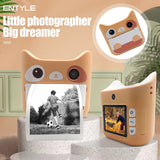 Children's Camera With Print Instant Print Photos Camera Kids Toys Boy Girl Cute Christmas Gift 1080P Video Digital Camera