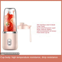 2021 Original Portable Juicer USB Mini Electric Stainless Steel Fruit Juicer Extractor Blender Juice Maker Machine Meat Grinder