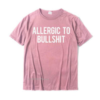 Allergic To Bullshit Gym Workout Fitness Funny Saying Tshirts Top Tops &amp; Tees Cheap Fitness Tight Men T Shirts Fitness Tight