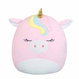 Pop it Kawaii Big Squish Animal Unicorn Piggy Dinosaur Cat Octopus Soft Stuffed Plush Doll Pillow Chair Cushion Kids Toys