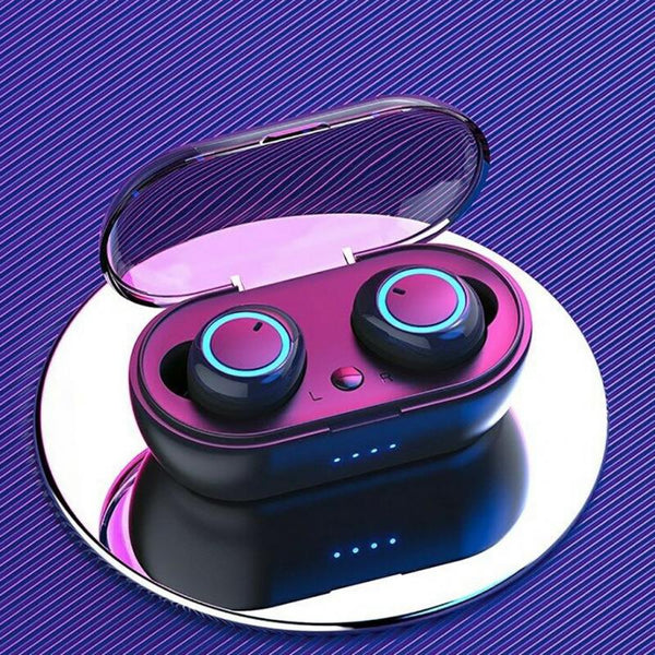 NOKEVAL Y50 bluetooth earphone 5.0 TWS Wireless Headphons earphones  Earbuds  Stereo Gaming Headset With  Charging Box for phone