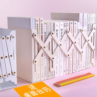 New Hot 1 pcs The Freedom to Adjust Bookshelf Large Metal Bookend Desk Holder Stand for Books Organizer Gift Stationery